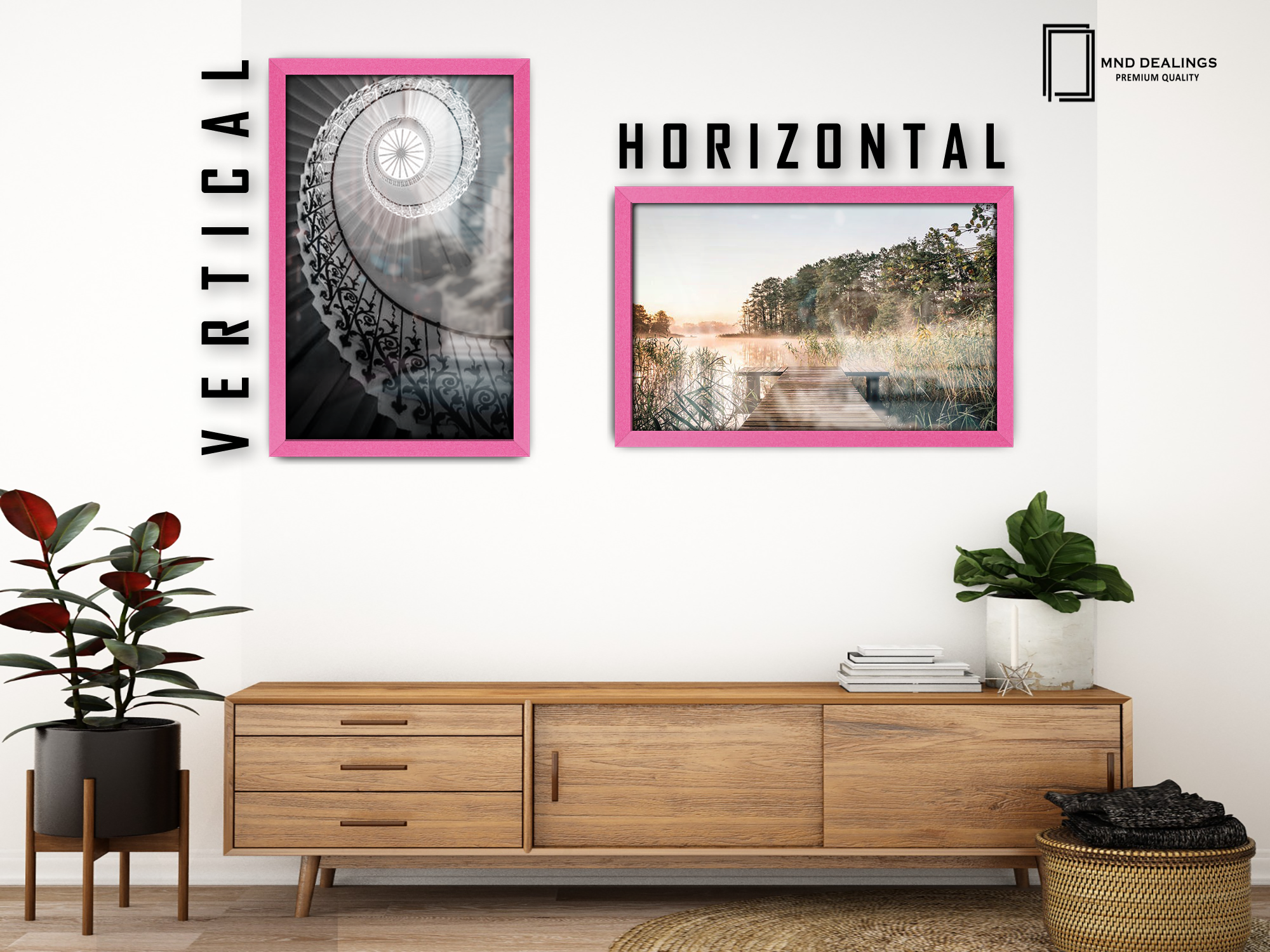 ( 71 x 56 CM ) / 28 x 22 Inch Picture Frames - MDF