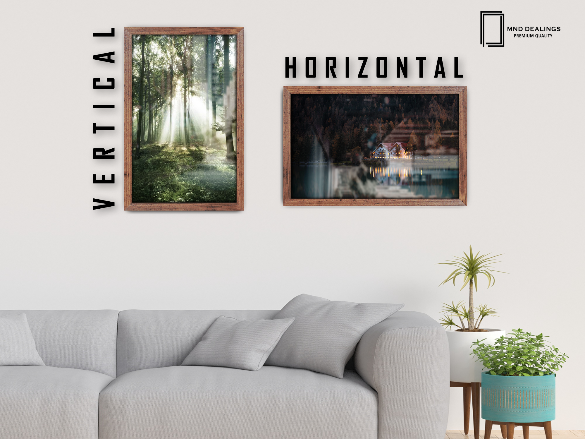 ( 71 x 56 CM ) / 28 x 22 Inch Picture Frames - MDF