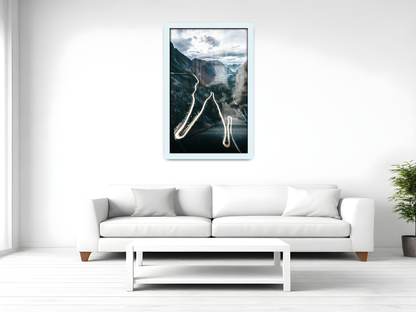 ( 71 x 56 CM ) / 28 x 22 Inch  |  Picture Frames - MDF
 -  [ White ]