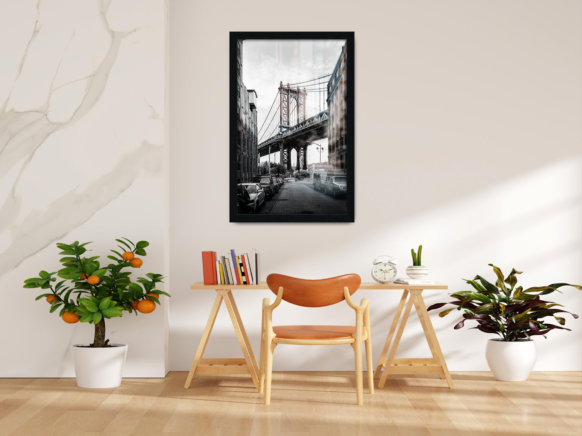 ( 75 x 100 CM ) / 40 x 30 Inch  |  Poster Frames - MDF
 -  [ Black ]