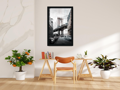 ( 75 x 100 CM ) / 40 x 30 Inch  |  Poster Frames - MDF
 -  [ Black ]
