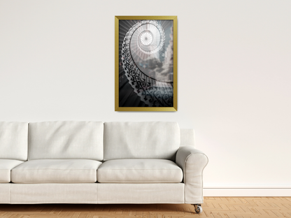 ( 75 x 100 CM ) / 40 x 30 Inch  |  Display Frame - MDF
 -  [ Gold ]