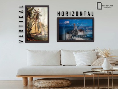 ( 75 x 100 CM ) / 40 x 30 Inch Photo Frames - MDF