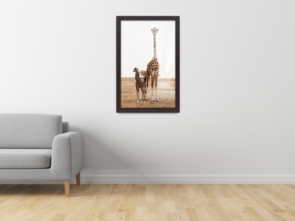 ( 75 x 100 CM ) / 40 x 30 Inch  |  Picture Frames - MDF
 -  [ Mahogany ]