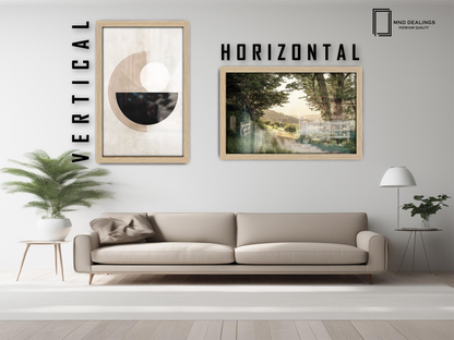 ( 75 x 100 CM ) / 40 x 30 Inch  |  Certificate Frames - MDF
 -  [ Oak ]