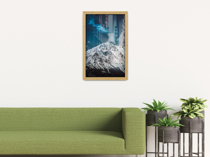 ( 75 x 100 CM ) / 40 x 30 Inch  |  Display Frame - MDF
 -  [ Pine ]