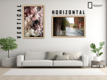 ( 80 x 100 CM ) / 40 x 32 Inch  |  Display Frame - MDF
 -  [ Beech ]