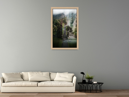( 80 x 100 CM ) / 40 x 32 Inch  |  Display Frame - MDF
 -  [ Beech ]