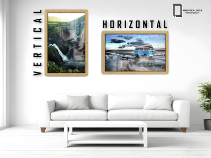( 80 x 100 CM ) / 40 x 32 Inch  |  Art Frames - MDF
 -  [ Pine ]