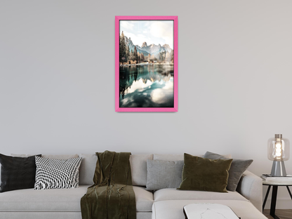 ( 80 x 100 CM ) / 40 x 32 Inch  |  Picture Frames - MDF
 -  [ Pink ]