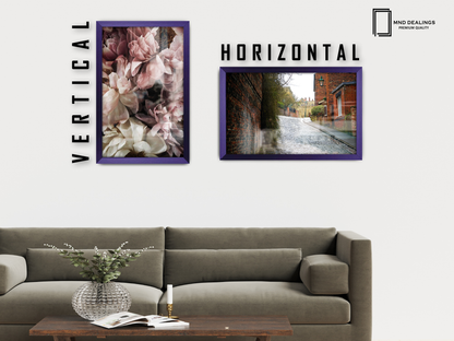 ( 80 x 100 CM ) / 40 x 32 Inch  |  Certificate Frames - MDF
 -  [ Purple ]