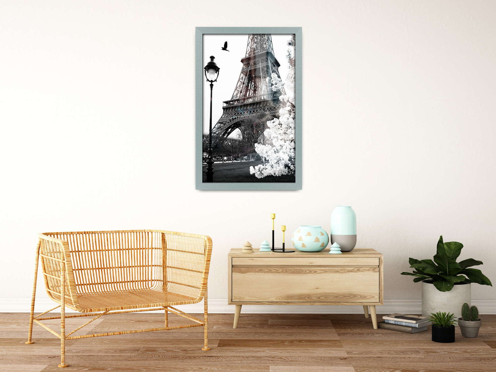 ( 80 x 100 CM ) / 40 x 32 Inch  |  Photo Frames - MDF
 -  [ Silver ]