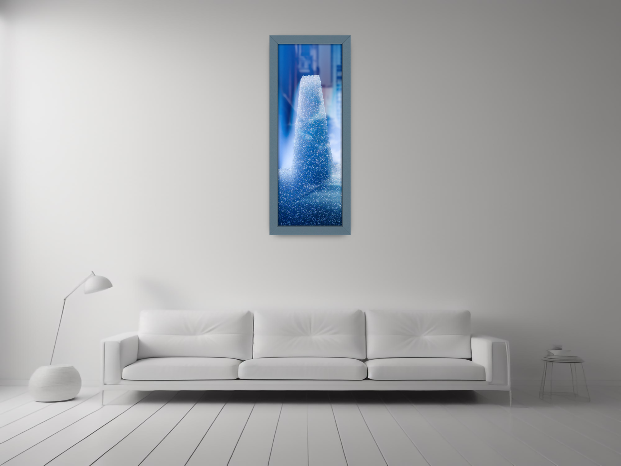 ( 80 x 40 CM ) / 32 x 16 Inch | Poster Frames - MDF
 -  [ Dark Grey ]