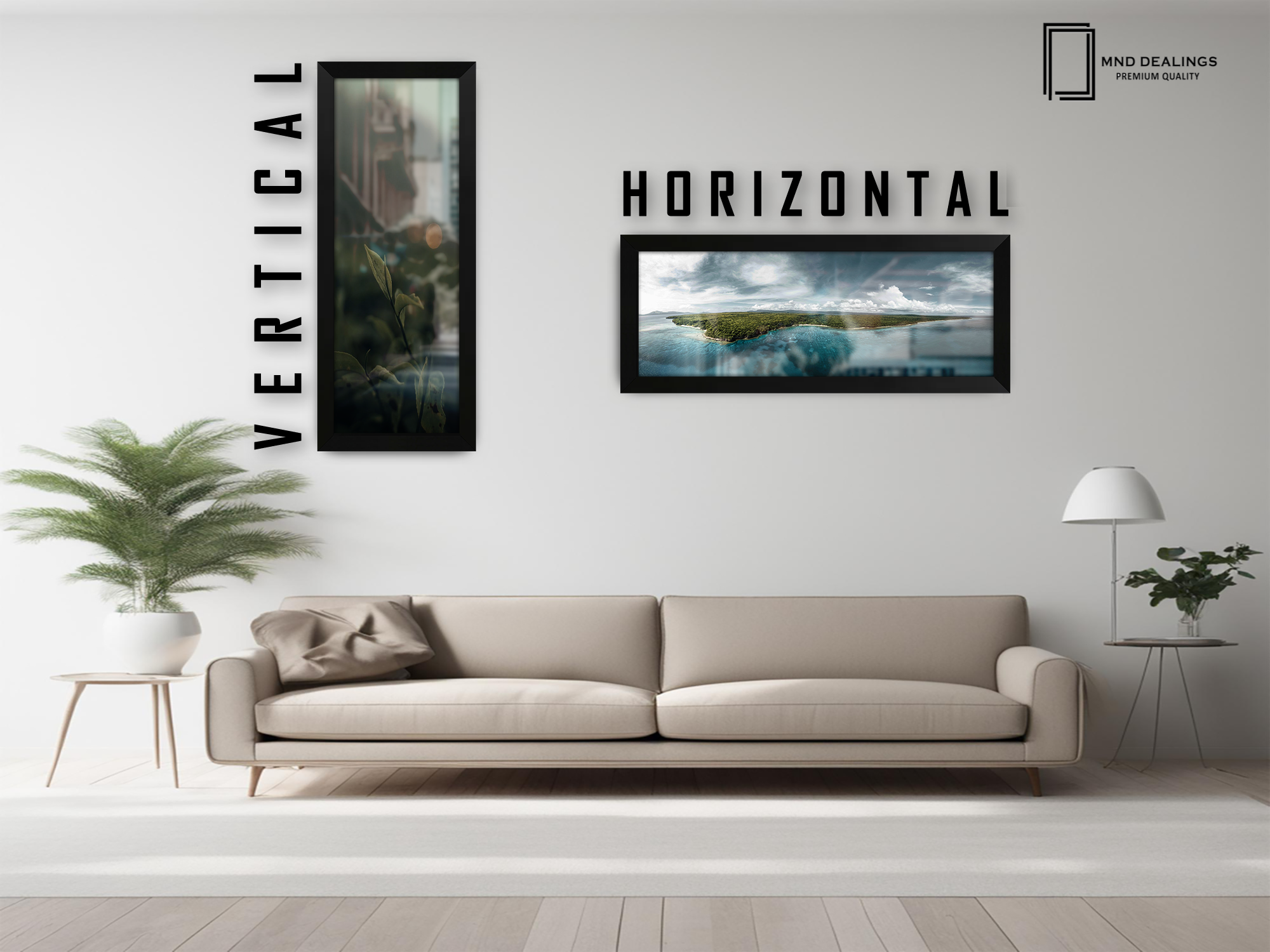 ( 80 x 40 CM ) / 32 x 16 Inch | Certificate Frames - MDF
 -  [ Matt Black ]