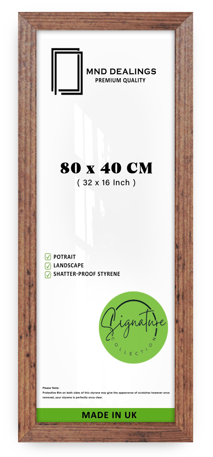 ( 80 x 40 CM ) / 32 x 16 Inch | Certificate Frames - MDF
 -  [ Rustic ]