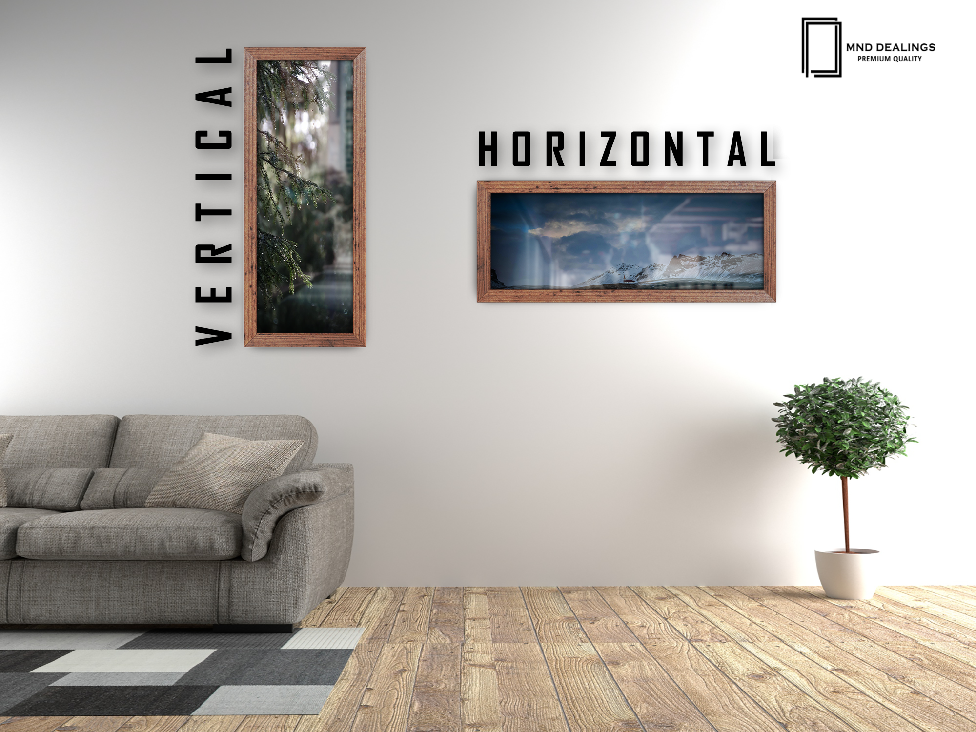 ( 80 x 40 CM ) / 32 x 16 Inch | Certificate Frames - MDF
 -  [ Rustic ]