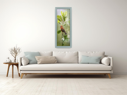 ( 80 x 40 CM ) / 32 x 16 Inch | Display Frame - MDF
 -  [ Silver ]