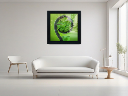 ( 80 x 80 CM ) / 32 x 32 Inch  |  Photo Frames - MDF
 -  [ Black ]