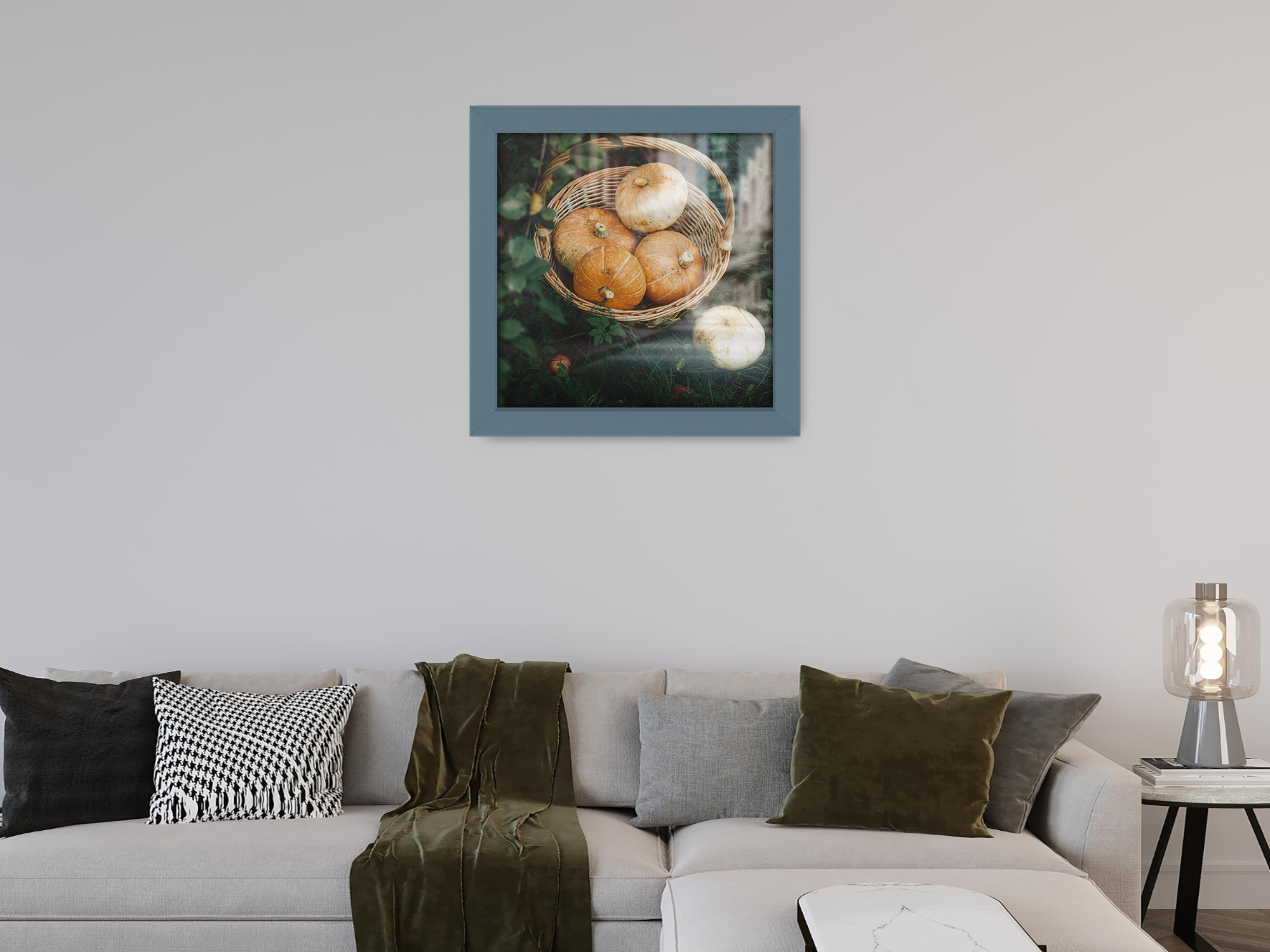 ( 80 x 80 CM ) / 32 x 32 Inch  |  Frames - MDF
 -  [ Dark Grey ]