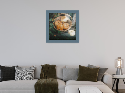 ( 80 x 80 CM ) / 32 x 32 Inch  |  Frames - MDF
 -  [ Dark Grey ]