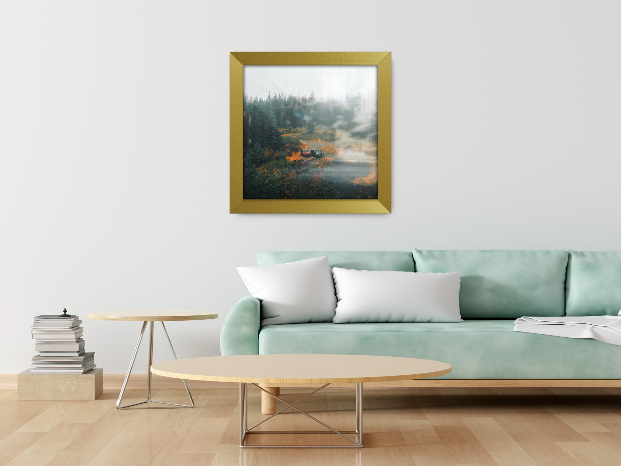 ( 80 x 80 CM ) / 32 x 32 Inch  |  Certificate Frames - MDF
 -  [ Gold ]