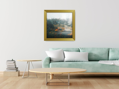 ( 80 x 80 CM ) / 32 x 32 Inch  |  Certificate Frames - MDF
 -  [ Gold ]