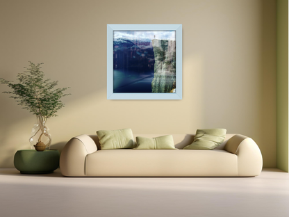 ( 80 x 80 CM ) / 32 x 32 Inch  |  Picture Frames - MDF
 -  [ Light Grey ]