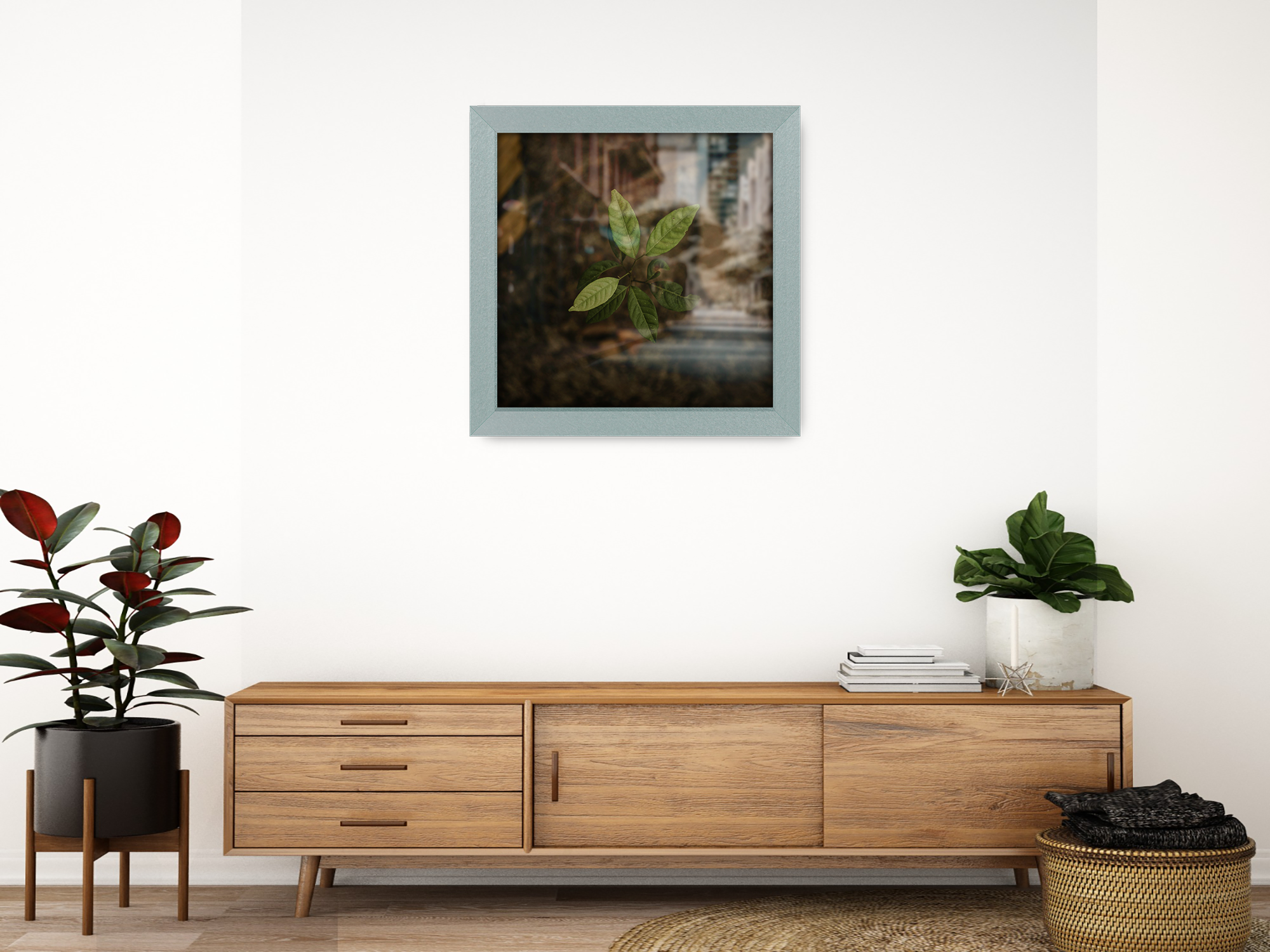 ( 80 x 80 CM ) / 32 x 32 Inch  |  Poster Frames - MDF
 -  [ Silver ]
