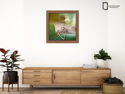 ( 80 x 80 CM ) / 32 x 32 Inch  |  Poster Frames - MDF
 -  [ Walnut ]