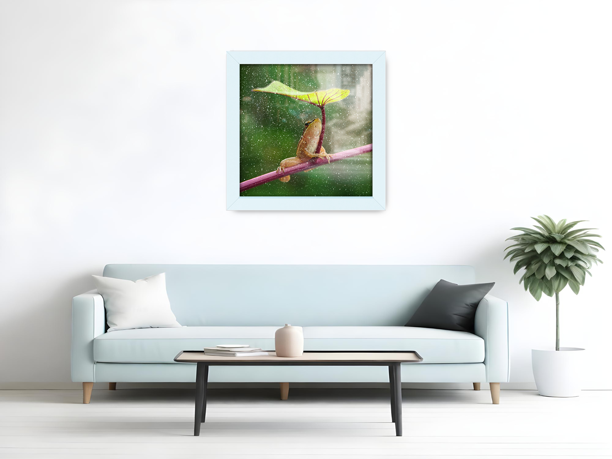 ( 80 x 80 CM ) / 32 x 32 Inch  |  Picture Frames - MDF
 -  [ White ]