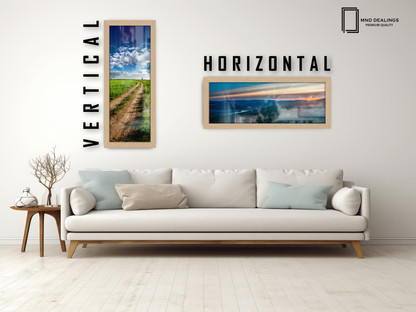 ( 90 x 30 CM ) / 36 x 12 Inch Display Frame - MDF