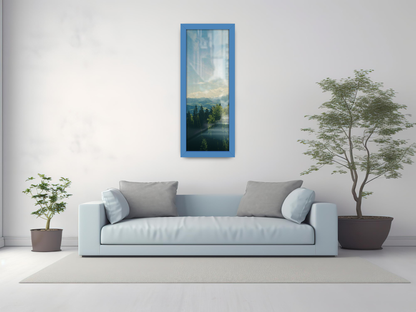 ( 90 x 30 CM ) / 36 x 12 Inch Display Frame - MDF