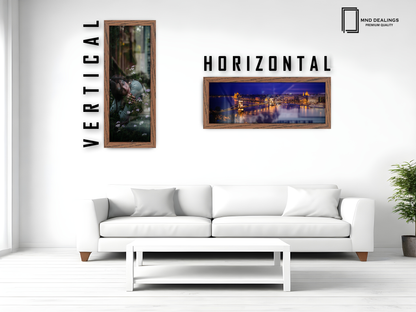 ( 90 x 30 CM ) / 36 x 12 Inch Display Frame - MDF