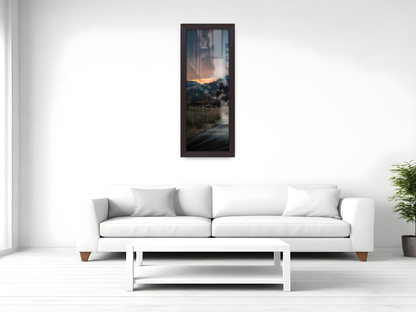 ( 90 x 30 CM ) / 36 x 12 Inch Display Frame - MDF