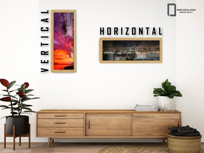 ( 90 x 30 CM ) / 36 x 12 Inch | Frames - MDF
 -  [ Pine ]