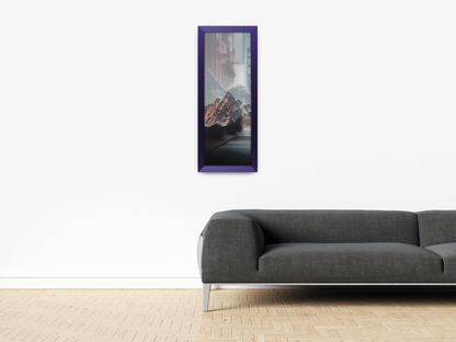 ( 90 x 30 CM ) / 36 x 12 Inch | Frames - MDF
 -  [ Purple ]