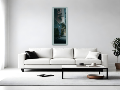 ( 90 x 30 CM ) / 36 x 12 Inch | Art Frames - MDF
 -  [ Silver ]