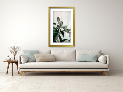 ( 90 x 70 cm ) / 36 x 28 Inch with A1-(59.40 x 84.10 cm) White Mount Photo Frames - MDF
