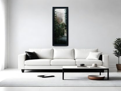 ( 95 x 33 CM ) / 38 x 13 Inch | Frames - MDF
 -  [ Black ]