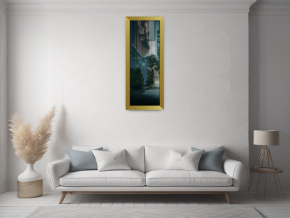 ( 95 x 33 CM ) / 38 x 13 Inch | Art Frames - MDF
 -  [ Gold ]