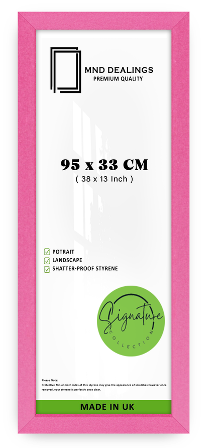 ( 95 x 33 CM ) / 38 x 13 Inch Art Frames - MDF