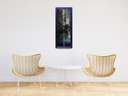 ( 95 x 33 CM ) / 38 x 13 Inch | Frames - MDF
 -  [ Purple ]