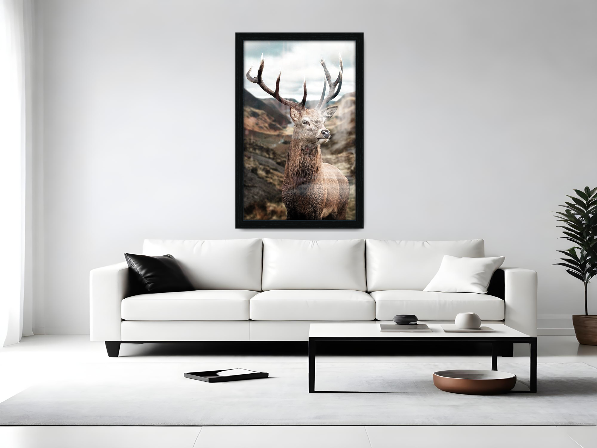 A1 ( 59.40 x 84.10 CM ) / 33 x 23 Inch  |  Picture Frames - MDF
 -  [ Black ]