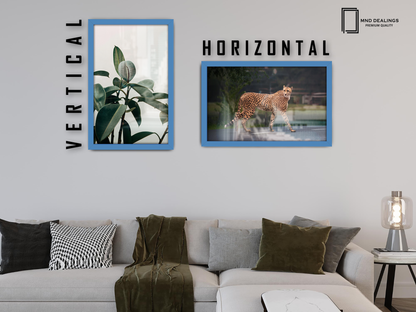 A1 ( 59.40 x 84.10 CM ) / 33 x 23 Inch  |  Certificate Frames - MDF
 -  [ Blue ]