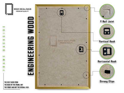 A1 ( 59.40 x 84.10 CM ) / 33 x 23 Inch Display Frame - MDF