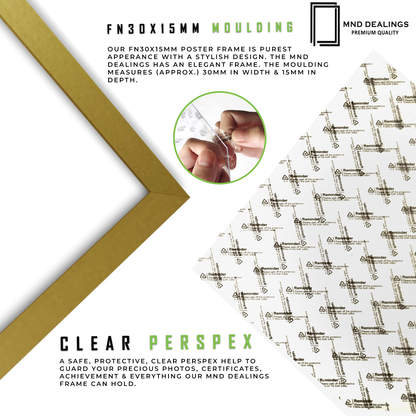 A1 ( 59.40 x 84.10 CM ) / 33 x 23 Inch Display Frame - MDF