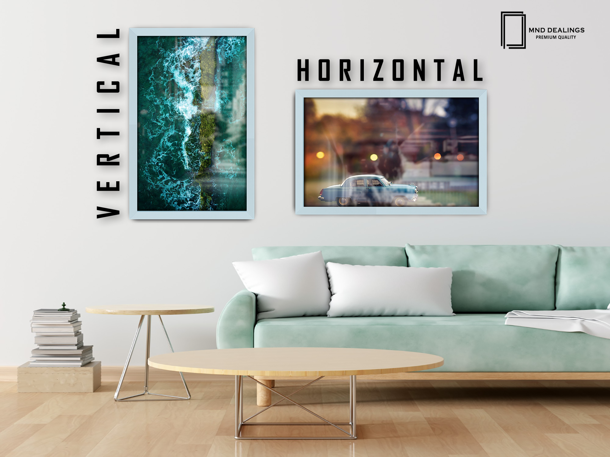 A1 ( 59.40 x 84.10 CM ) / 33 x 23 Inch Display Frame - MDF