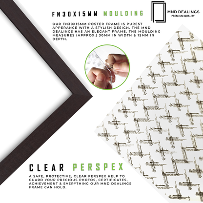 A1 ( 59.40 x 84.10 CM ) / 33 x 23 Inch Display Frame - MDF