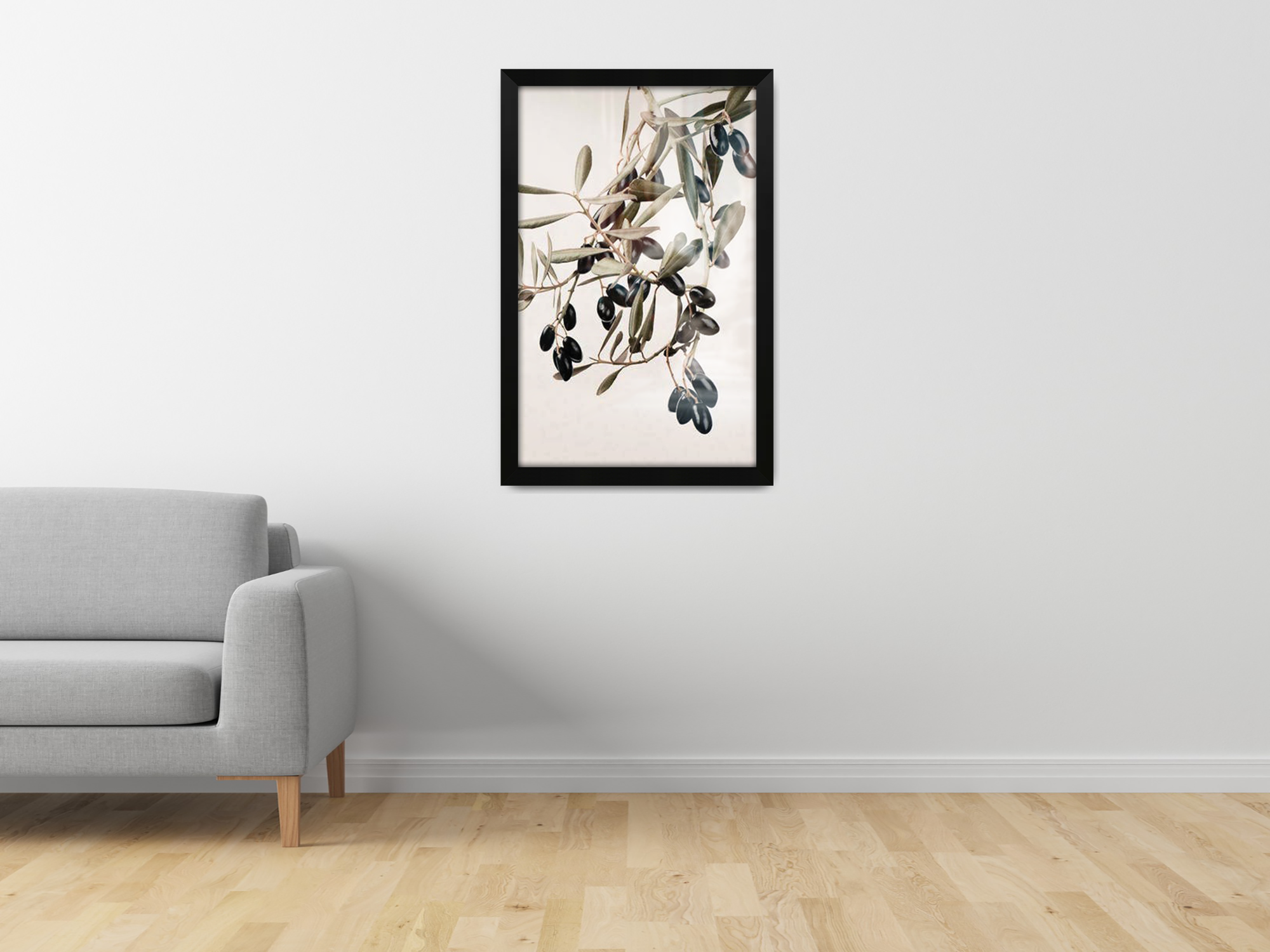 A1 ( 59.40 x 84.10 CM ) / 33 x 23 Inch  |  Frames - MDF
 -  [ Matt Black ]