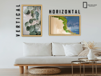 A1 ( 59.40 x 84.10 CM ) / 33 x 23 Inch  |  Frames - MDF
 -  [ Pine ]